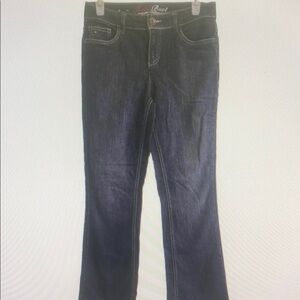 Hope Boot Jeans dark wash Y2K Cowgirl Country Tommy Hilfiger Women’s Sz 2S Short